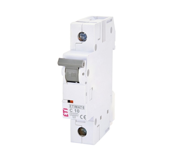 ElectroBase ® ETIMAT 6 1P 6KA C-10A  automātiskais slēdzis