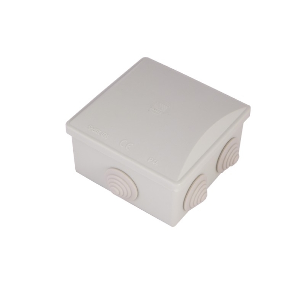 ElectroBase ® Nozarkarba V/A IP44  80x80x40  ar ievadu