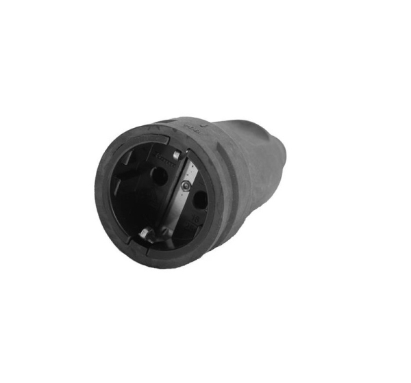 ElectroBase ® ABL  IP44 Kont.ligzda  a/z  meln. gum.