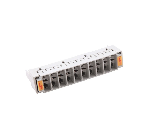 ElectroBase ® LSA 10 pairs 3 pole arrester magazine with yellow mark