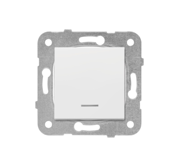 VIKO by Panasonic Meridian/Karre slēdzis "Push Button" ar indikatoru