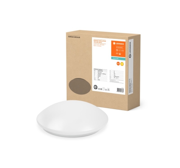 LEDVANCE by Osram Ledvance LED uz virsmas uzstādāms apaļas formas gaismeklis (Plafon) 13W/3000K IP44