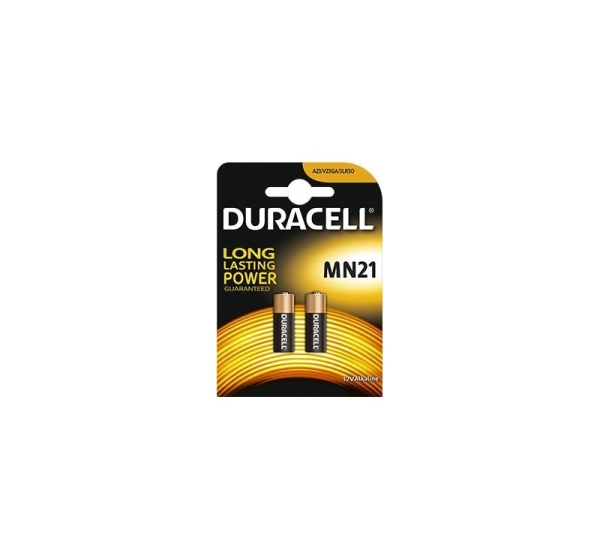 Duracell 23A baterijas 12V Duracell Alkaline MN21 iepakojumā 2 gb.
