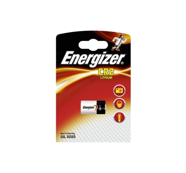 Energizer ® CR2 baterijas 3V Energizer litija CR2 iepakojumā 1 gb.