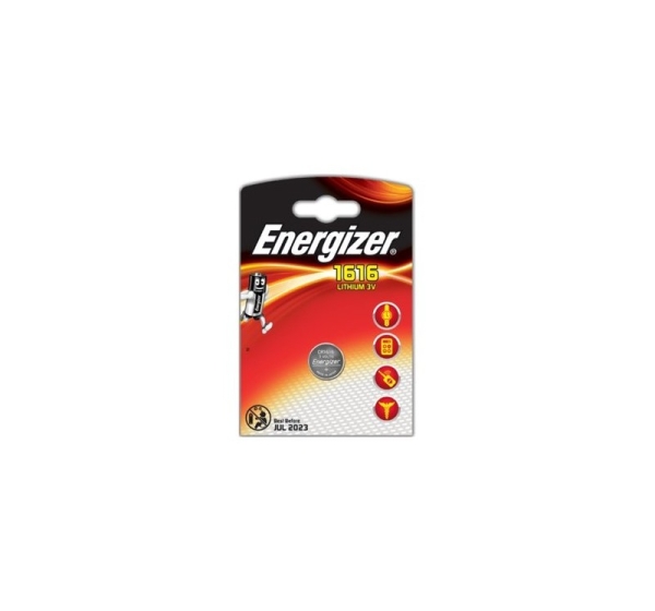 Energizer ® Батарейки CR1616 3V Energizer литиевые 1616 в упаковке 1 шт.