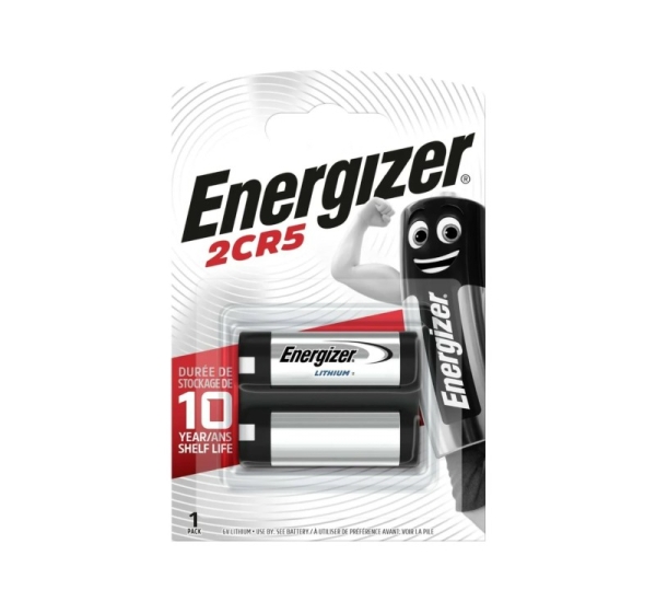 Energizer ® 2CR5 baterijas 6V Energizer litija 245 iepakojumā 1 gb.