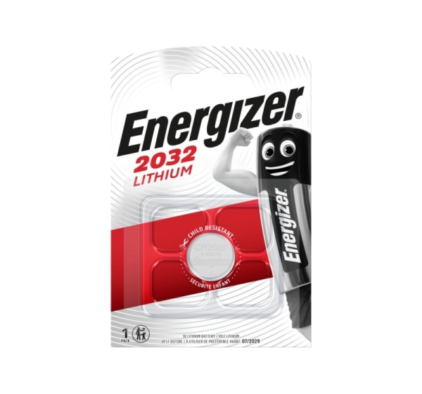 Energizer ® Аккумулятор CR2032 | 3 В | Energizer Lithium 2032 | В упаковке 1 Гб.