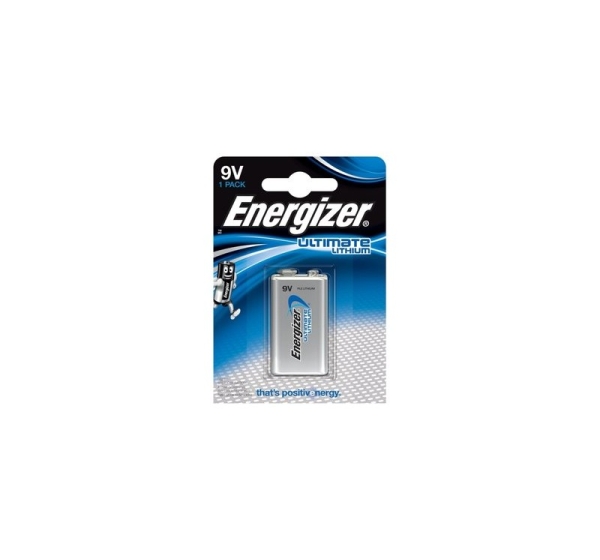 Energizer ® 6F22 L522 batteries 9V Energizer Ultimate Lithium Lithium LA522 in a package of 1 pc.