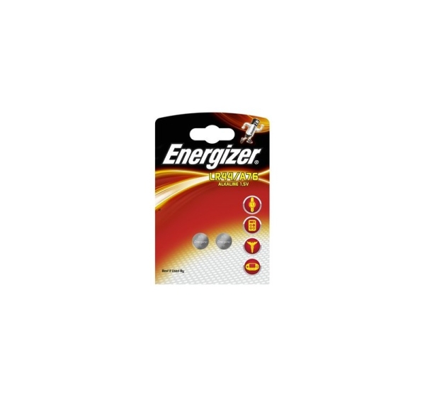Energizer ® Батарейки G13 1,5В Energizer щелочные LR44/A76 в упаковке 2 шт.
