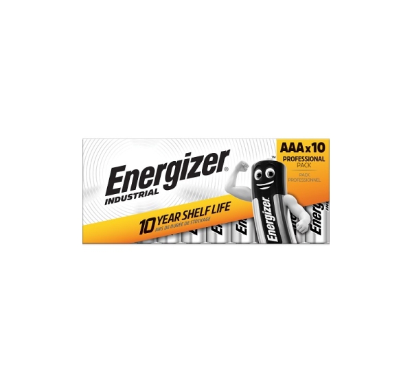 Energizer ® AAA L03 1.5V Energizer Industrial Alkaline baterijas | MN2400/E92 | cena par 10 gab.