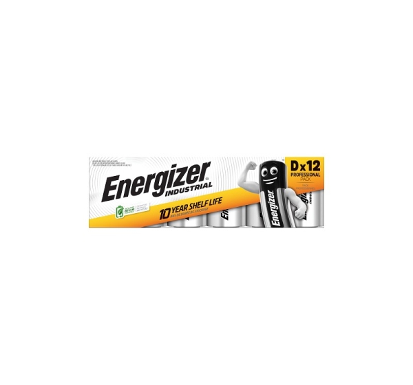 Energizer ® LR20/D 1.5V Energizer Industrial Alkaline baterijas | MN1300/E95 | cena par12 gab.
