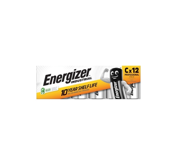 Energizer ® C / LR14 1.5V Energizer Industrial Alkaline baterija | MN1400/E93 | cena par 12 gab.