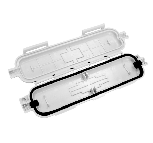 ElectroBase ® Mini izmēra Optisko kabeļu uzmava (mufta) adapterim SC simplex/LC duplex, 160x45x14mm