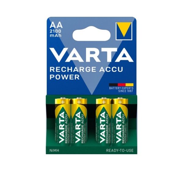 VARTA ® R6/AA batteries Varta READY2USE Ni-MH 2100 mAh/56706 in a package of 4 pcs.