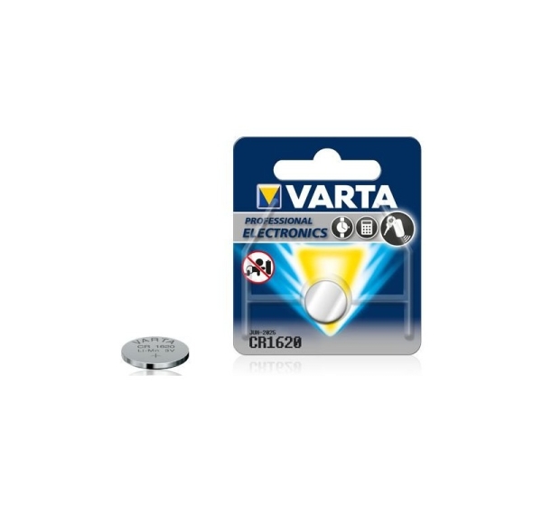 VARTA ® Аккумуляторы CR1620 Varta lithium 6620 в упаковке 1 шт.