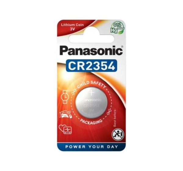 Panasonic CR2354 baterijas Panasonic litija iepakojumā 1 gb.