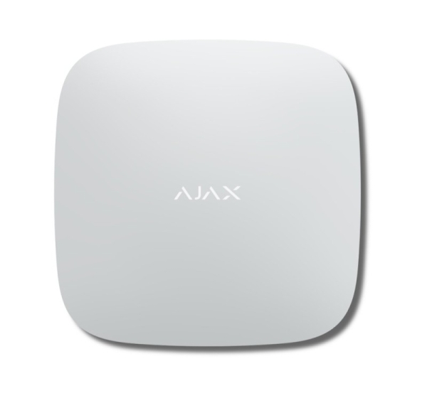 AJAX ® Centralais Hub ar GSM + Ethernet pieslēgumu :: Balts  AJAX