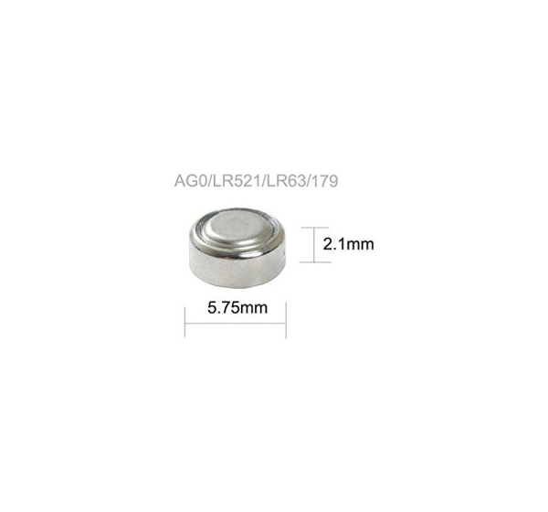 Vinnic Аккумулятор G0 Vinnic Alkaline LR521/384 без упаковки 1гб.