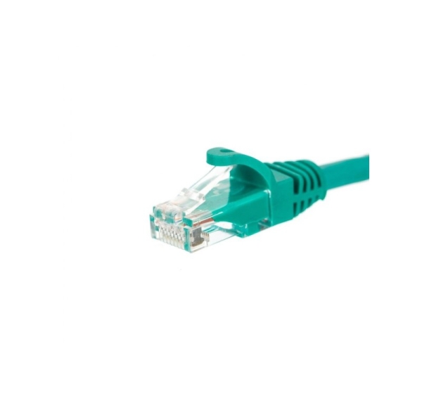 ElectroBase ® Patch cord | Patch Kabelis | Patch cable | 5m | CAT6 | UTP | 5 m | ElectroBase ® | Zaļš