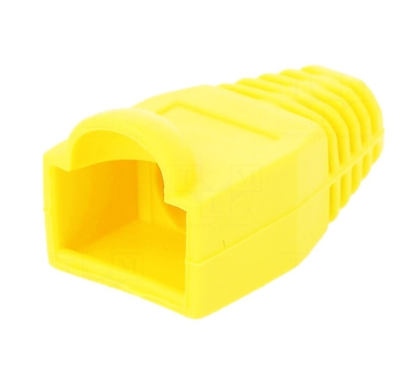 ElectroBase ® Uzmava RJ45 konektoram, dzeltens