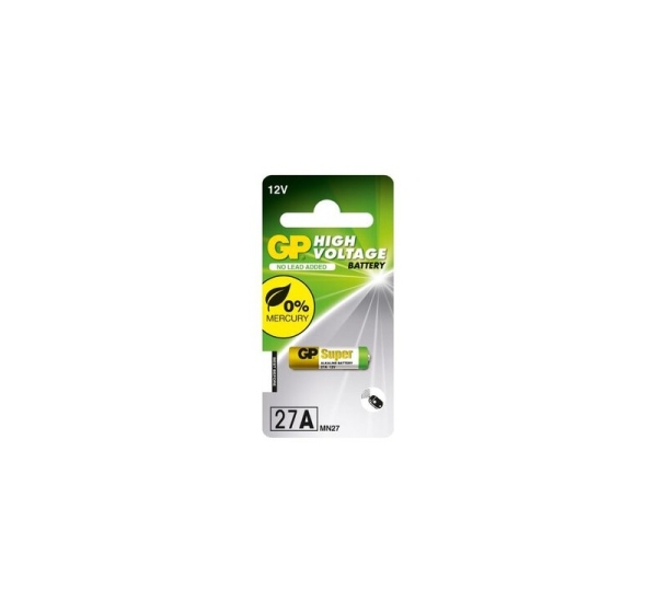 GP Batteries Аккумуляторы 27А 12В GP щелочные GP 27А MN27 L828 27AF-U5 1 гб.