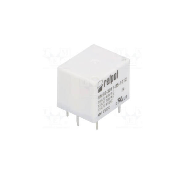 Relejs: elektromagnētiskais SPDT Spole:12VDC 10A/240VAC