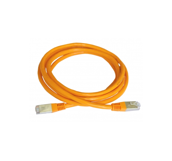 ElectroBase ® Patch cord | Patch Kabelis | Patch cable | 2m | CAT5E | UTP | 200 cm | ElectroBase ® | Oranžs