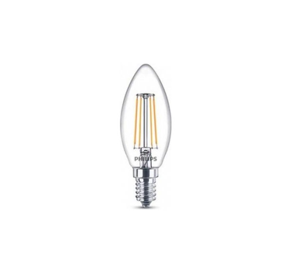 Philips LED spuldze 4W (40W) E14 470Lm WW B35 CL ND CLA Sveces tipa