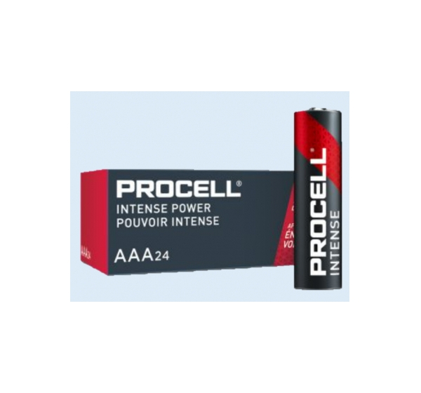 Procell ® AAA / LR03 baterija 1.5V Duracell Procell INTENSE POWER sērija Alkaline High drain iep. 10gb.
