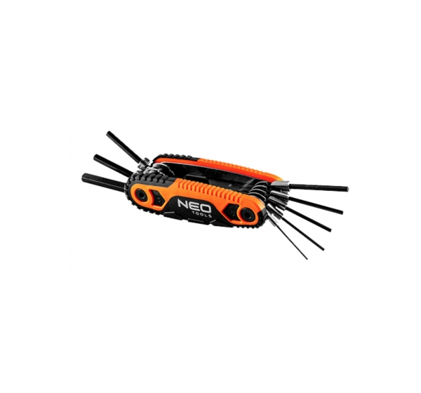 HEX Key Set With Handle: 1.5, 2, 2.5, 3, 4, 5 ,6, 8mm