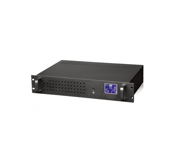 ElectroBase ® 1500VA / 900W Rack Line-Interactive Nepārtrauktās barošanas bloks (UPS), akum. 2x8Ah