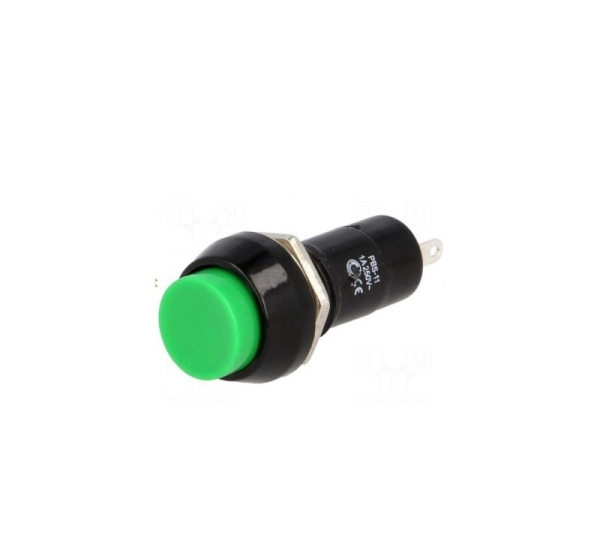 Switch: push-button; Pos: 2; SPST-NO; 1A/250VAC; OFF-ON; ¨12mm