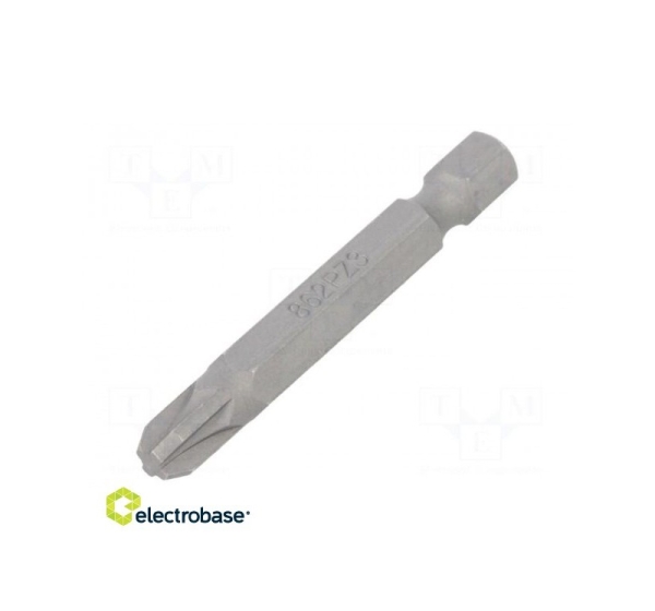 Screwdriver bit | Pozidriv® | PZ3 | Overall len:50mm