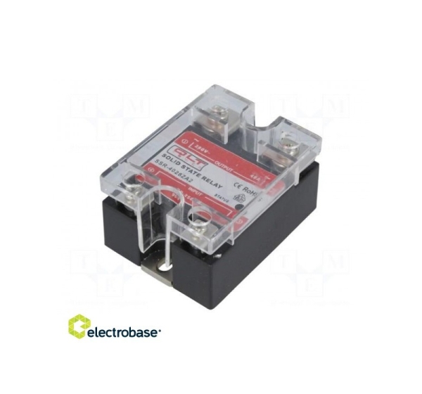 Relay:solid state | Ucntrl:90÷250VAC | 40A | 24÷280VAC