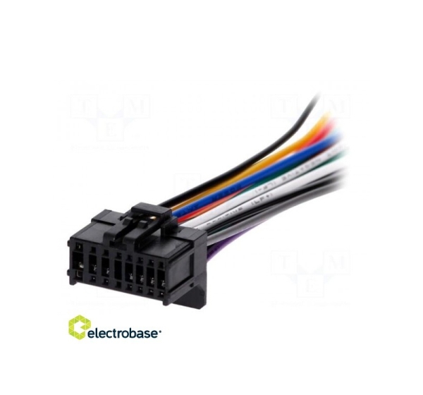 Connector; with leads; Pioneer; PIN: 16