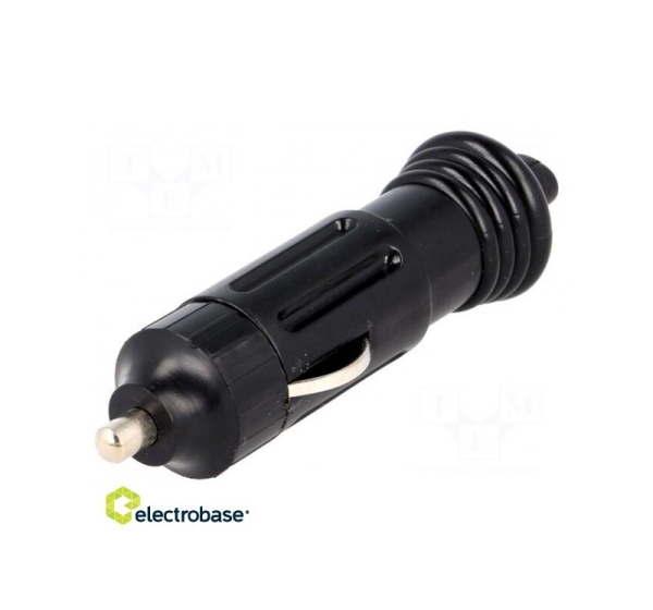 Cigarette lighter plug | 5A | Sup.volt:12÷24VDC