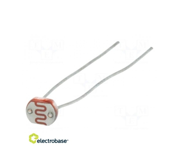 Photoresistor 100mW 8÷20k9 540nm