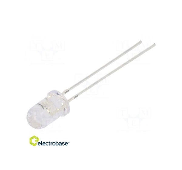 CRLED 5 mm sarkans 7500mcd