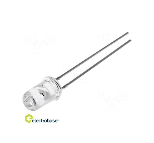 IR raidītājs 5 mm 940nm caurspīdīgs