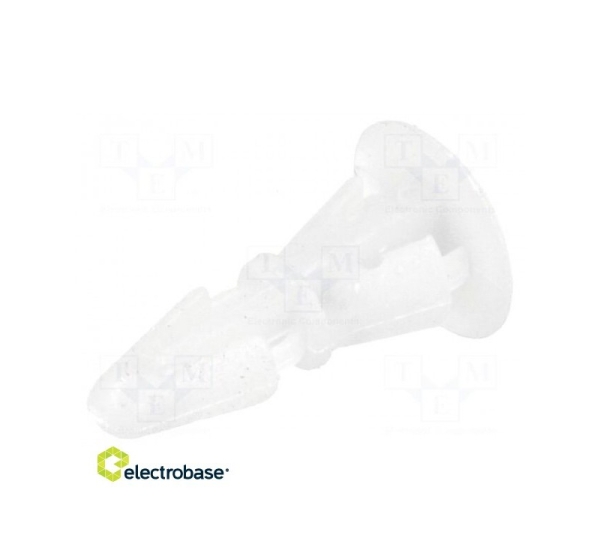 Montāžas radze poliamīds L: 6,1 mm fiksators