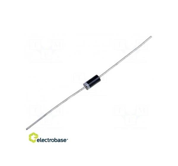 Diode: taisngrieža THT 600V 2A