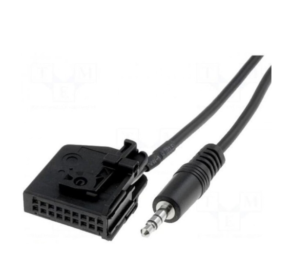 Aux adapter; Jack 3,5mm; Seat,?koda,VW; 0.6m