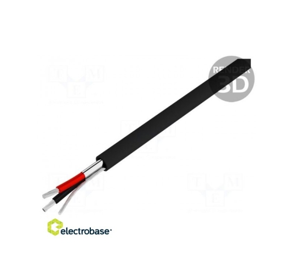 Wire 2x0,35mm2 stranded Cu