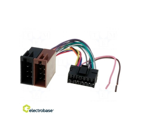 Connector; ISO; Sony; PIN: 16
