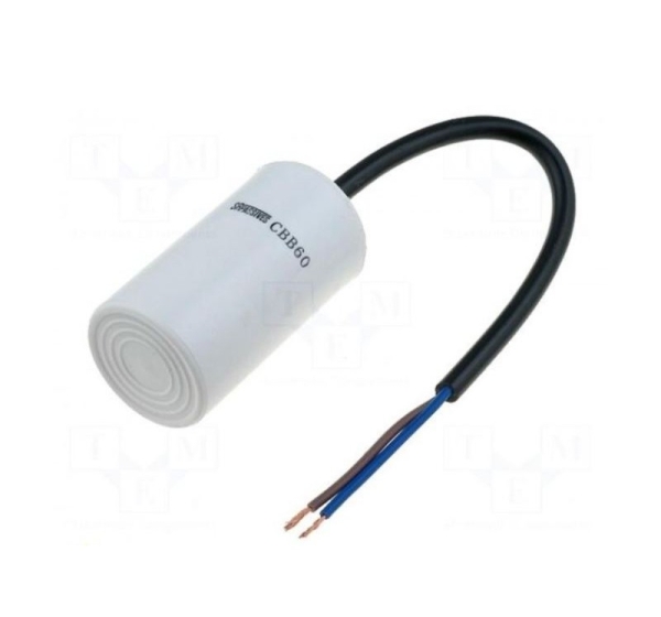 Capacitor: motors, run; 10uF; 450V; ¨35x60mm; -25÷70°C; ±5%; 3000h