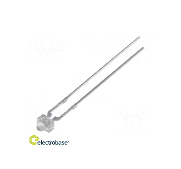 LED 1.8mm red 2180÷2800mcd