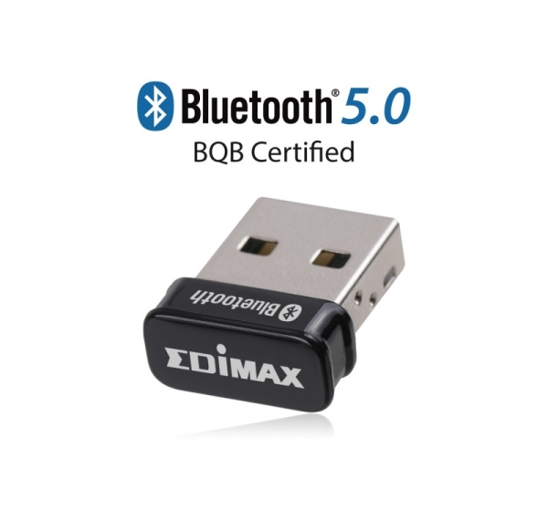 Edimax Bluetooth 5.0 Nano USB adapteris BT-8500 BQB sertificēts
