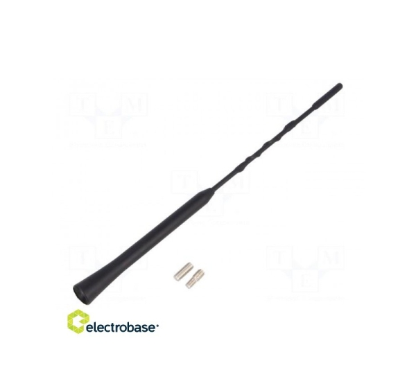 Antenna mast; 0.28m; M5,M6; inside; AM,FM
