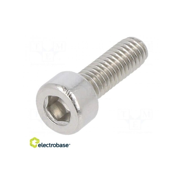 TME.EU Screw M4x12 DIN:912 Head:cheese head