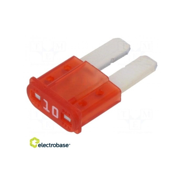 Fuse: fuse; 10A; 32VDC; automotive; 9.1mm; MICRO2